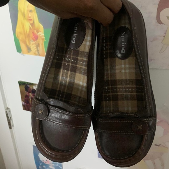 Brown ballet flats - Picture 2 of 3